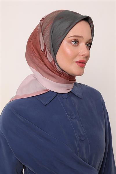 Floral Eşarp | Pudra Düşü