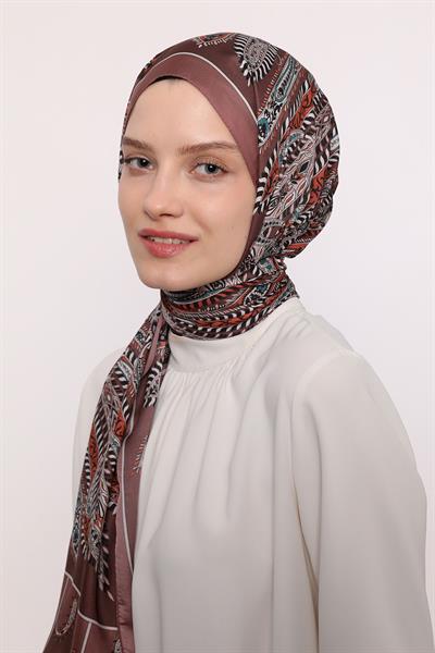 Hint İpeği Şal Gülkurusu