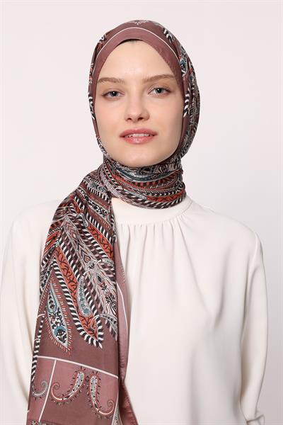 Hint İpeği Şal Gülkurusu