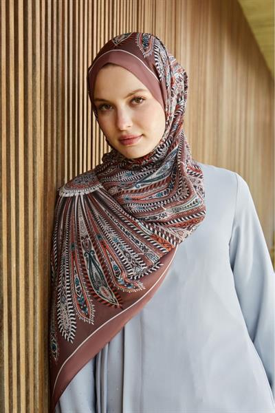 Hint İpeği Şal Gülkurusu