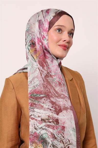 Hint İpeği Şal | Gülkurusu