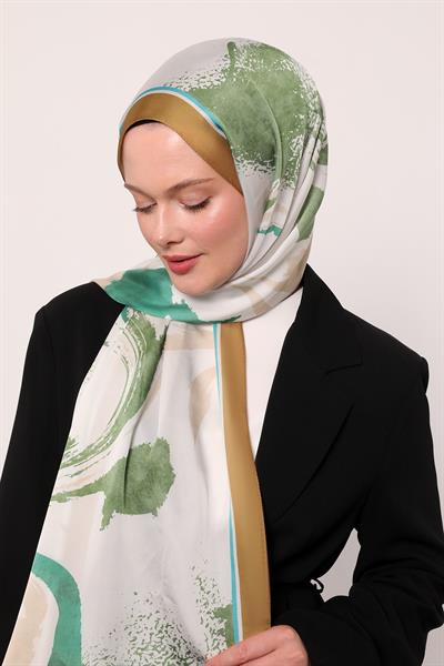 Hint İpeği Şal | Karamel