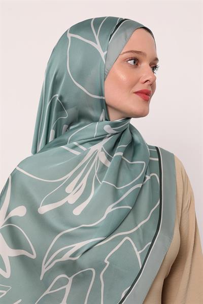 Hint İpeği Şal | Mint