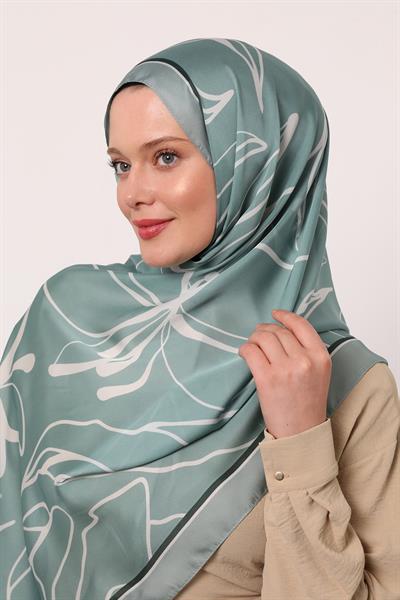 Hint İpeği Şal | Mint