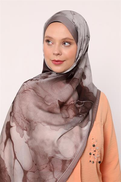 Hint İpeği Şal | Taş