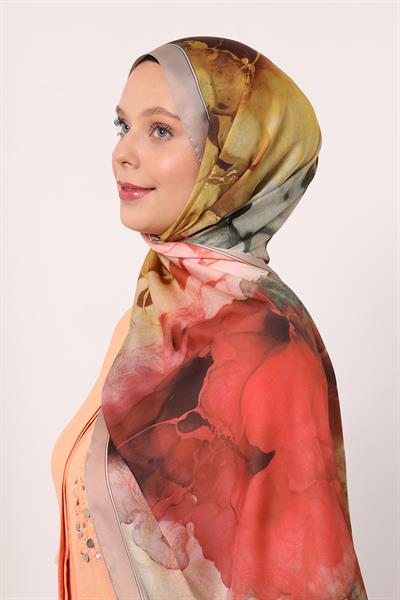 Hint İpeği Şal | Vizon