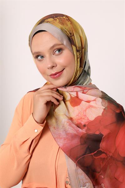 Hint İpeği Şal | Vizon