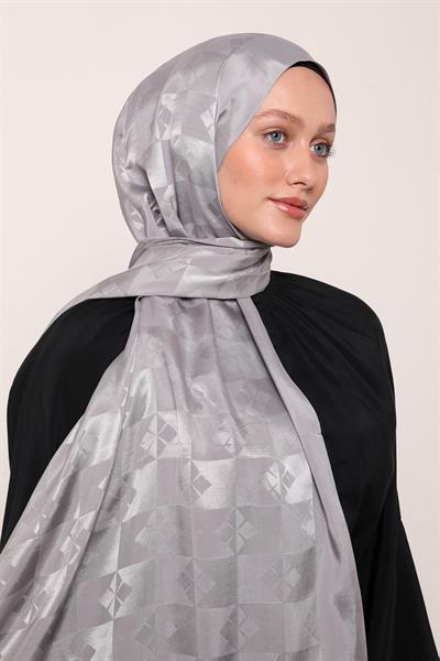 İpek Jakar Şal | Bulut Grisi