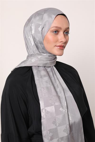 İpek Jakar Şal | Bulut Grisi