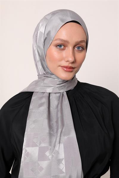 İpek Jakar Şal | Bulut Grisi