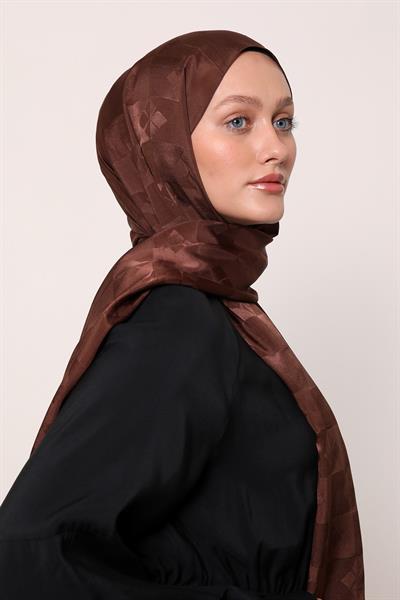 İpek Jakar Şal | Çikolata Kahvesi