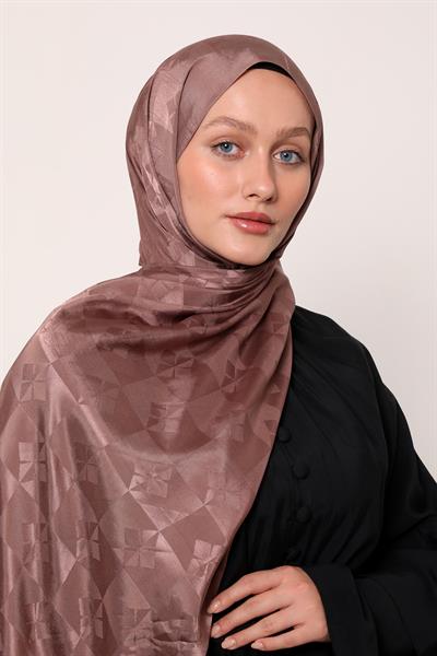 İpek Jakar Şal | Derin Kahve