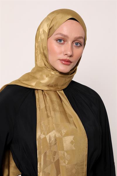 İpek Jakar Şal | Yağ Yeşili