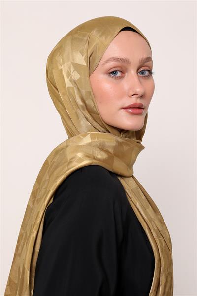 İpek Jakar Şal | Yağ Yeşili