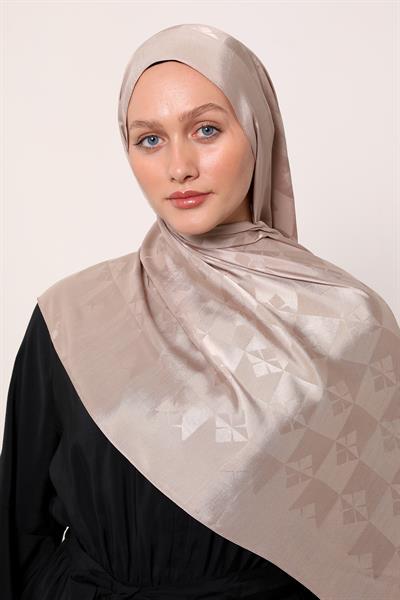 İpek Jakar Şal | Zarif Vizon