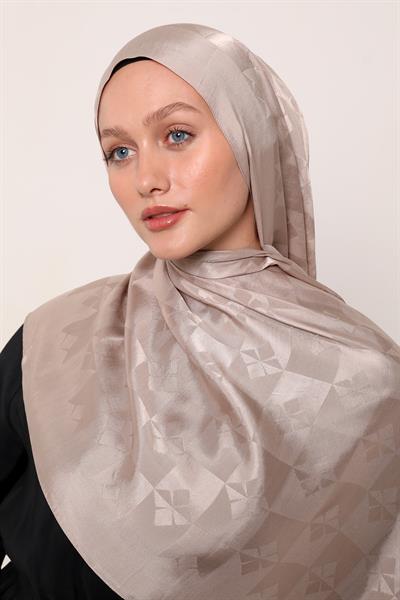 İpek Jakar Şal | Zarif Vizon