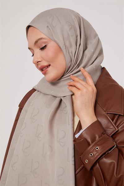 Lyocell Naia Jakarlı Şal | Ay Işığı