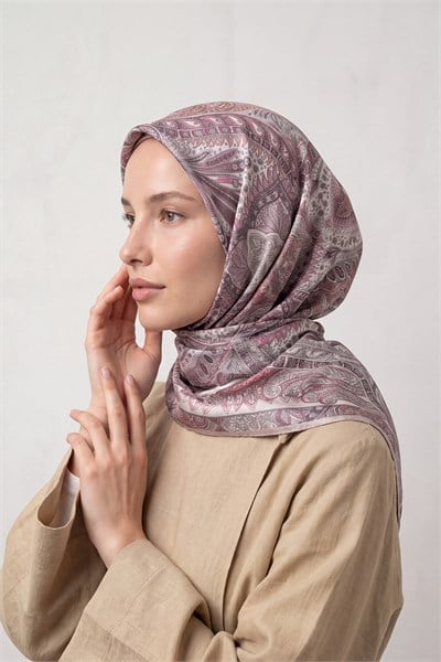 Modal İpek Eşarp | İnci Beji
