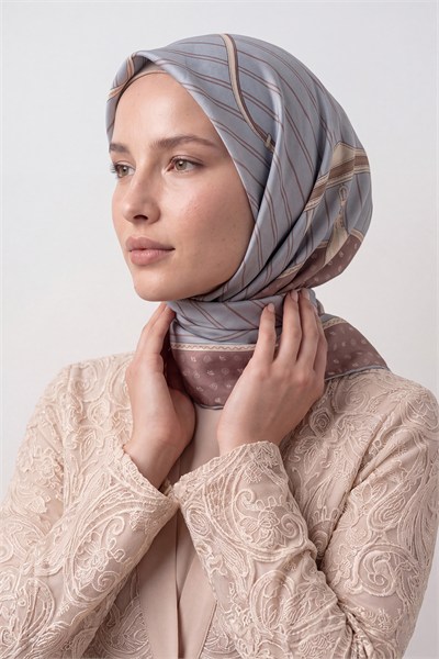 Modal İpek Eşarp | Leylak