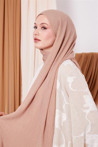 Müslin Şal Bej