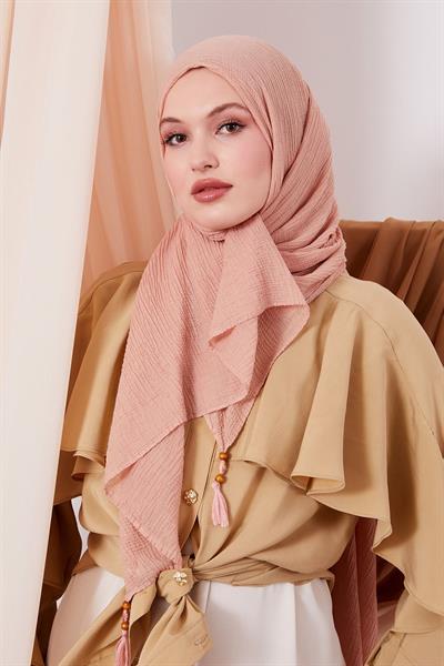 Müslin Şal Pudra