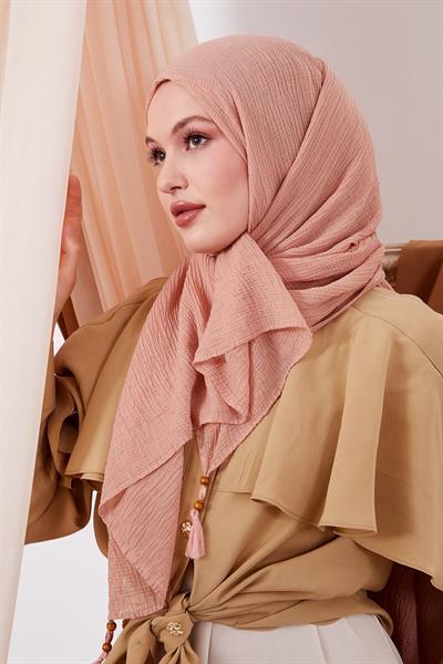 Müslin Şal Pudra