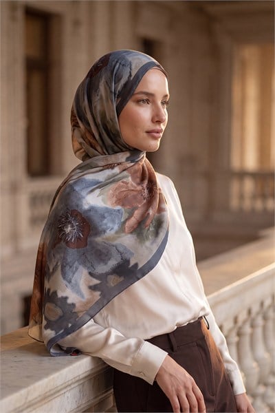 Palace Şal | Mistik Mavi