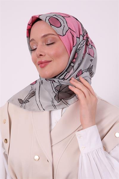 Silk Elite Eşarp | Bulut Grisi