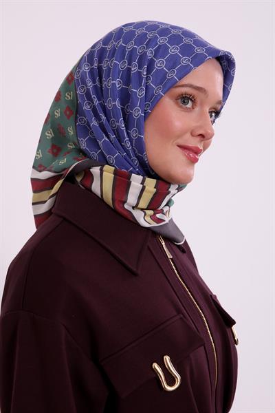 Silk Elite Eşarp | Gece Antrasiti