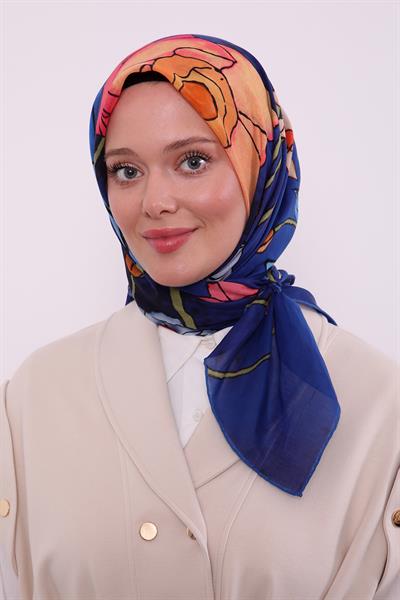 Silk Elite Eşarp | Gece Safiri