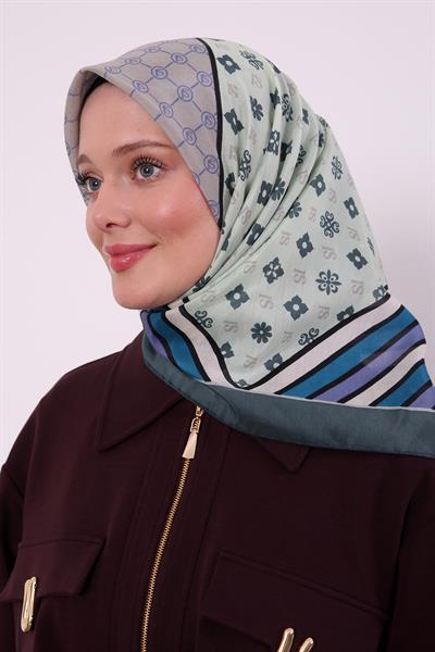 Silk Elite Eşarp | Gölge Yeşili