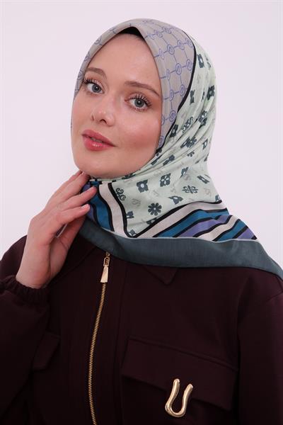 Silk Elite Eşarp | Gölge Yeşili