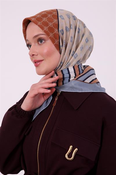 Silk Elite Eşarp | Masal Mavisi