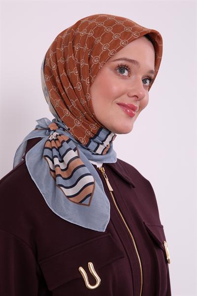 Silk Elite Eşarp | Masal Mavisi