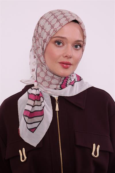 Silk Elite Eşarp | Pudra Düşü