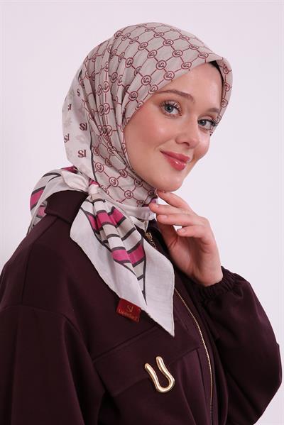 Silk Elite Eşarp | Pudra Düşü