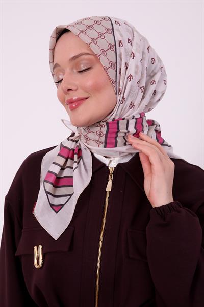 Silk Elite Eşarp | Pudra Düşü