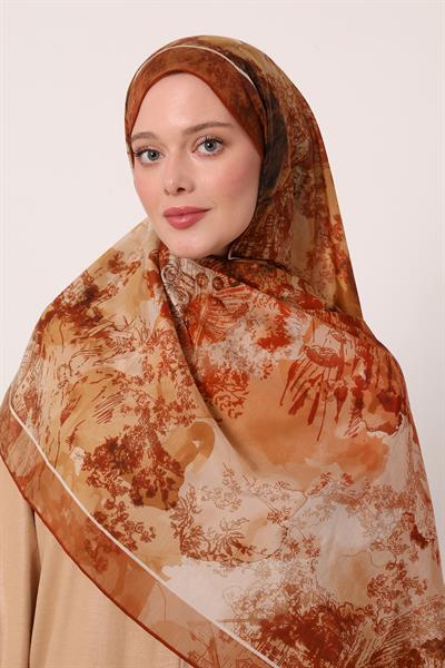 Silk Elite Şal | Amber Işıltısı