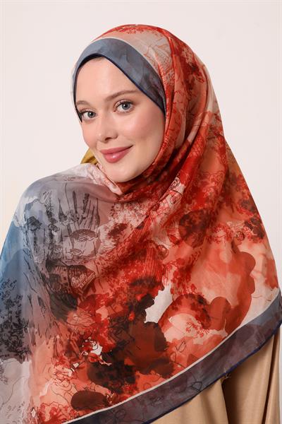 Silk Elite Şal | Ay Mavisi