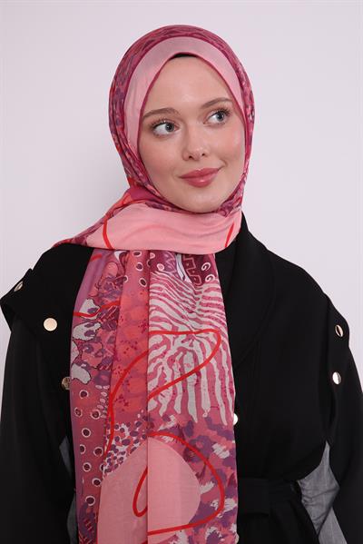 Silk Elite Şal | Bordo