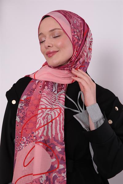 Silk Elite Şal | Bordo