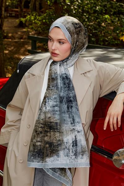 Silk Elite Şal | Bulut Grisi