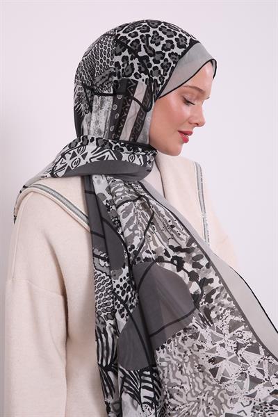 Silk Elite Şal | Bulut Grisi