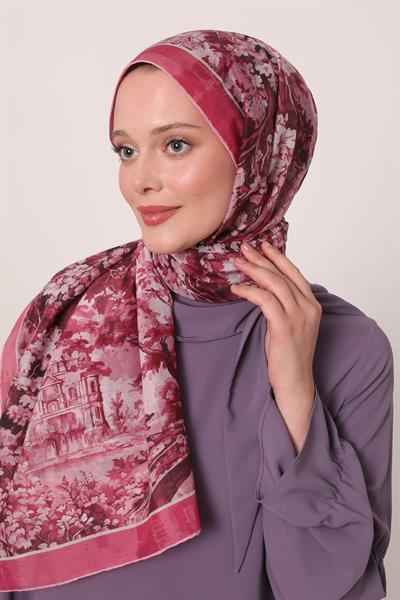 Silk Elite Şal | Eylül Pembesi