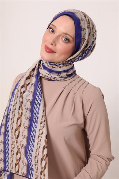 Silk Elite Şal | Gece Eflatunu