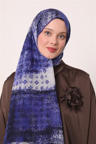 Silk Elite Şal | Gece Eflatunu