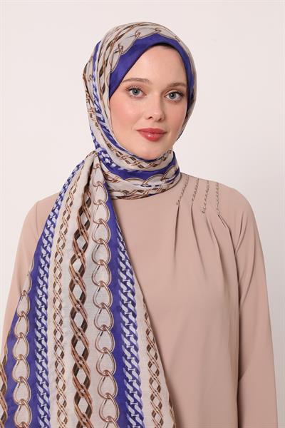 Silk Elite Şal | Gece Eflatunu