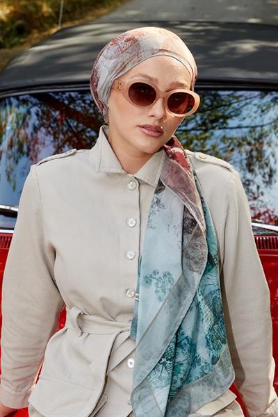 Silk Elite Şal | Gölge Yeşili