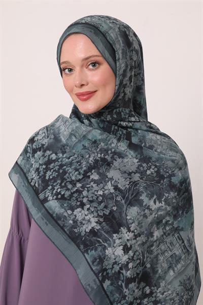 Silk Elite Şal | Gölge Yeşili