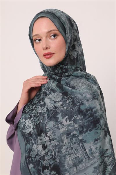 Silk Elite Şal | Gölge Yeşili
